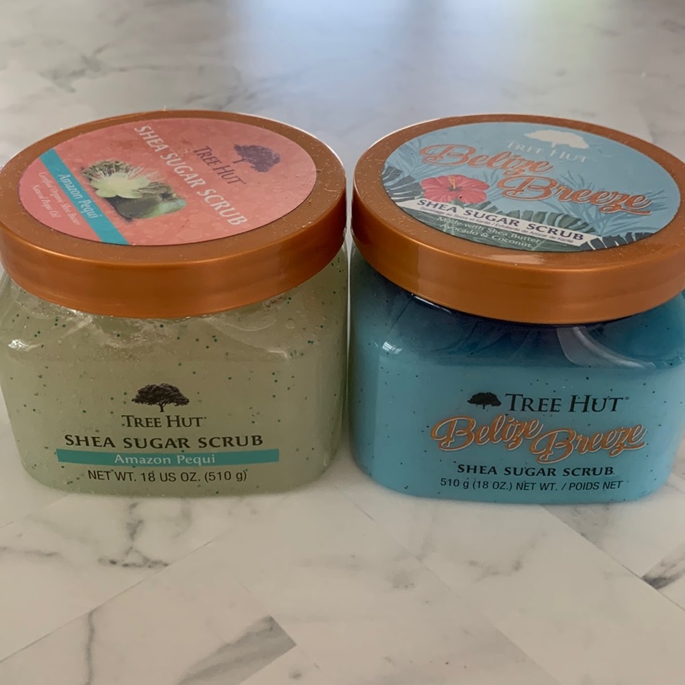 Limited edition tree hut scrub set Amazon pequi Belize breeze
